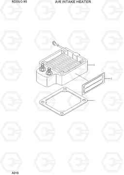 A010 AIR INTAKE HEATER R220LC-9S, Hyundai