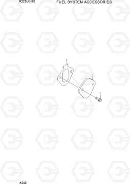 A240 FUEL SYSTEM ACCESSORIES R220LC-9S, Hyundai