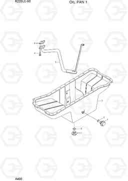 A400 OIL PAN 1 R220LC-9S, Hyundai