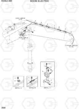 2030 BOOM ELECTRIC R220LC-9SH, Hyundai