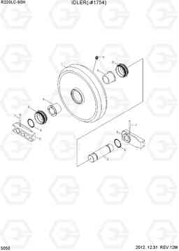 5050 IDLER(-#1754) R220LC-9SH, Hyundai