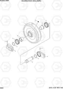 5055 IDLER(HIGH WALKER) R220LC-9SH, Hyundai