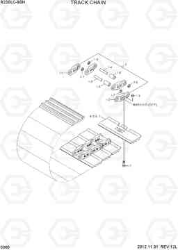 5060 TRACK CHAIN R220LC-9SH, Hyundai