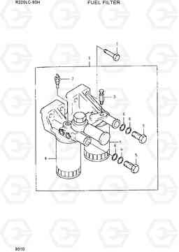 9310 FUEL FILTER R220LC-9SH, Hyundai