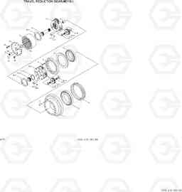 4171 TRAVEL REDUCTION GEAR(#0110-) R210NLC-7, Hyundai