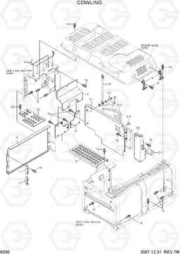 6200 COWLING R210NLC-7, Hyundai