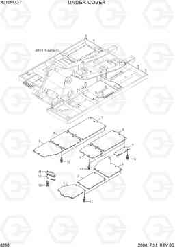 6260 UNDER COVER R210NLC-7, Hyundai