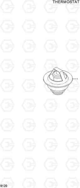 9120 THERMOSTAT R210NLC-7, Hyundai