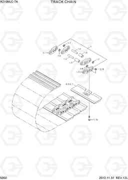 5050 TRACK CHAIN R210NLC-7A, Hyundai