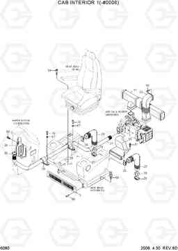 6080 CAB INTERIOR 1(-#0008) R210NLC-7A, Hyundai