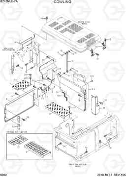 6200 COWLING R210NLC-7A, Hyundai