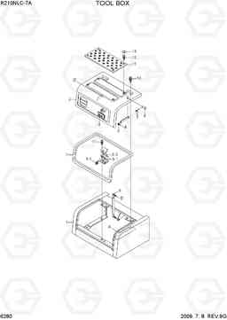 6280 TOOL BOX R210NLC-7A, Hyundai