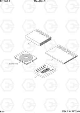 8200 MANUALS R210NLC-9, Hyundai