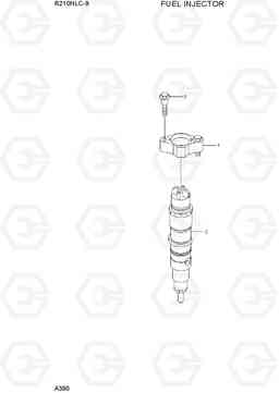 A390 FUEL INJECTOR R210NLC-9, Hyundai