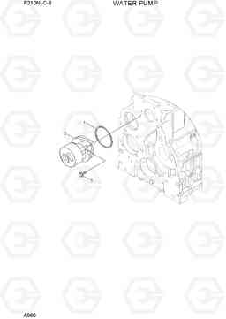 A580 WATER PUMP R210NLC-9, Hyundai