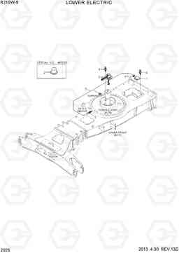 2025 LOWER ELECTRIC R210W-9, Hyundai