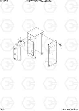 2050 ELECTRIC BOX(-#0374) R210W-9, Hyundai