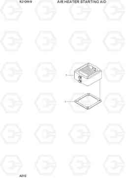 A010 AIR HEATER STARTING AID R210W-9, Hyundai