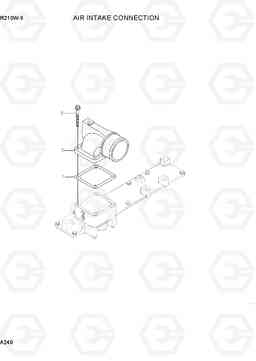 A240 AIR INTAKE CONNECTION R210W-9, Hyundai