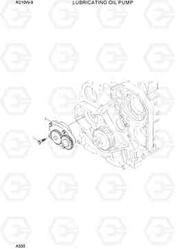 A330 LUBRICATING OIL PUMP R210W-9, Hyundai