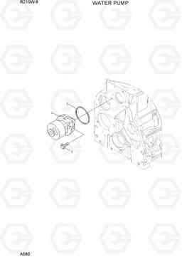 A580 WATER PUMP R210W-9, Hyundai