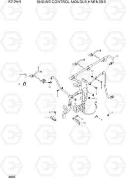 A600 ENGINE CONTROL MODULE HARNESS R210W-9, Hyundai