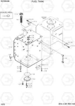 1070 FUEL TANK R210W-9A, Hyundai