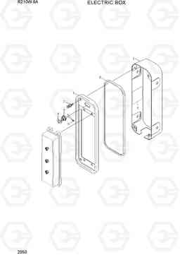 2050 ELECTRIC BOX R210W-9A, Hyundai