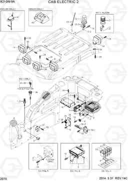 2070 CAB ELECTRIC 2 R210W-9A, Hyundai