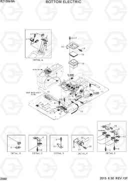 2090 BOTTOM ELECTRIC R210W-9A, Hyundai