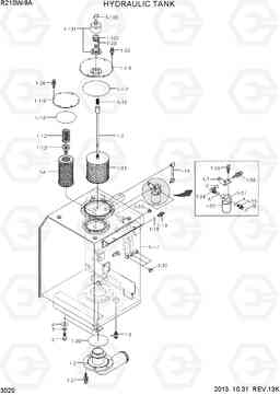 3020 HYDRAULIC TANK R210W-9A, Hyundai