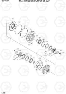 5350 TRANSMISSION OUTPUT GROUP R210W-9A, Hyundai