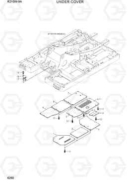 6260 UNDER COVER R210W-9A, Hyundai