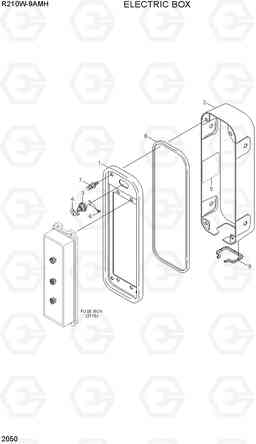 2050 ELECTRIC BOX R210W9AMH, Hyundai