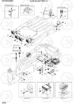 2070 CAB ELECTRIC 2 R210W9AMH, Hyundai