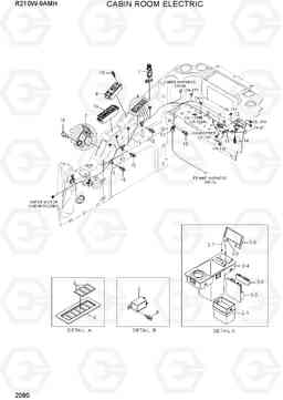 2080 CABIN ROOM ELECTRIC R210W9AMH, Hyundai