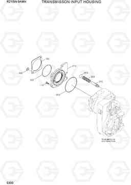 5300 TRANSMISSION INPUT HOUSING R210W9AMH, Hyundai