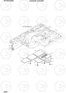 6260 UNDER COVER R210W9AMH, Hyundai