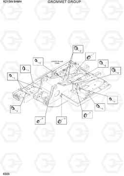 6300 GROMMET GROUP R210W9AMH, Hyundai