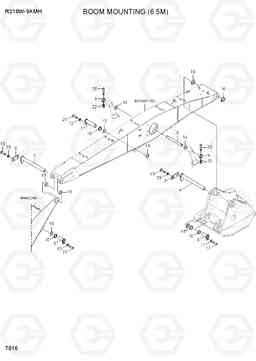 7010 BOOM MOUNTING (6.5M) R210W9AMH, Hyundai