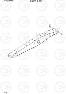 7170 BOOM (6.5M) R210W9AMH, Hyundai