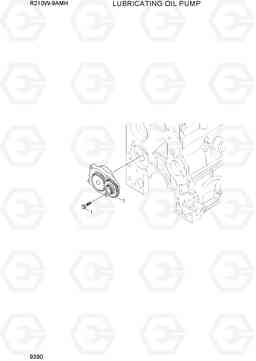 9390 LUBRICATING OIL PUMP R210W9AMH, Hyundai