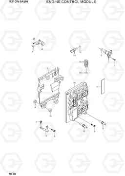 9420 ENGINE CONTROL MODULE R210W9AMH, Hyundai