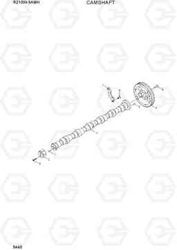 9440 CAMSHAFT R210W9AMH, Hyundai