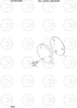 9520 OIL LEVEL SENSOR R210W9AMH, Hyundai