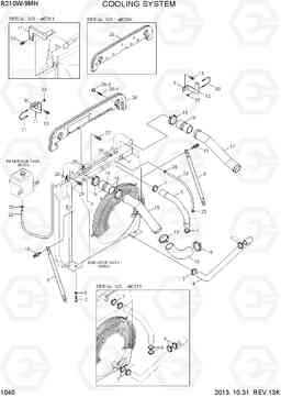 1040 COOLING SYSTEM R210W9-MH, Hyundai