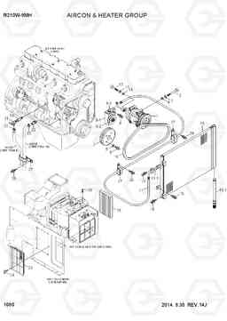 1080 AIRCON & HEATER GROUP R210W9-MH, Hyundai