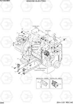 2040 ENGINE ELECTRIC R210W9-MH, Hyundai