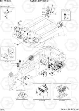 2070 CAB ELECTRIC 2 R210W9-MH, Hyundai