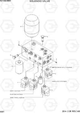 4301 SOLENOID VALVE R210W9-MH, Hyundai